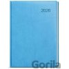 Denní diář 2026 David Vivella A5 světle modrá - Baloušek