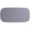 Kaarsgaren Nepremokavé prestieradlo do kočíka Tencel Šedé, bodky