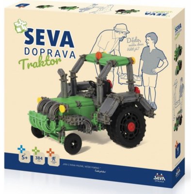 SEVA Doprava Traktor 384 dílků