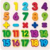Woody Puzzle - pevné čísla na doske