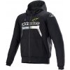 ALPINESTARS bunda CHROME IGNITION HOODIE čierna/žltá fluo/sivá/biela 2024 - 3XL