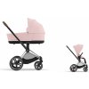 Cybex Platinum CYBEX Priam Set peach pink 2025 chrome with brown details