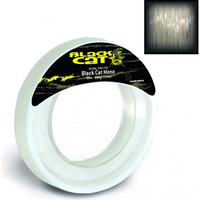 Black Cat Mono Leader 50m 1,2mm 68kg