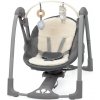 INGENUITY Hojdačka konvertibilná s melódiou Swing 'n Go Chambray