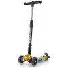 Detská kolobežka Milly Mally Magic Scooter graffiti - Multicolor