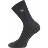 VoXX TWARIX / Športové ponožky z merino vlny, extra voľný lem - tmavo šedá 35-38