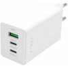 FIXED FIXCG65-2CU-WH SIETOVA GAN NABIJACKA S 2XUSB-C A USB VYSTUPOM, PODPORA PD, 65W, BIELA