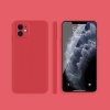 AppleKing silikónový ochranný kryt s rovnými hranami pre iPhone 11 - červený - možnosť vrátiť tovar ZADARMO do 30tich dní