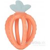 Canpol Babies silicone Sensory Teether Strawberry hryzadielko Orange1 ks