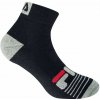 Fila Fitness Quarter Socks 3P black Čierny