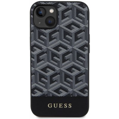 Púzdro Guess PU G Cube MagSafe iPhone 14 čierne