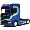 Bburago 1:43 Haulers Custom Cabs Scania 770S Blue