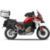 SHAD Kompletná sada sedlových brašní SHAD TERRA TR40 adventure a hliníkového kufra SHAD TERRA 37L vrátane montážnej sady SHAD Ducati Multistrada 1200 V4