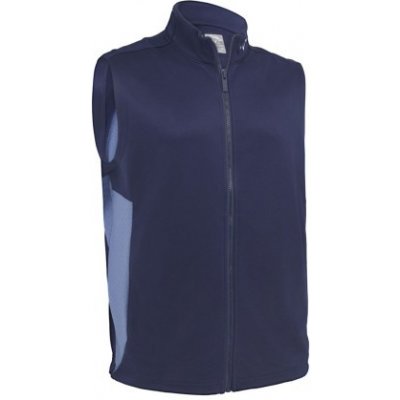 Callaway High Gauge Textured Fleece pánska golfová vesta navy modrá