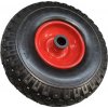 koleso na rudlu 260 mm, POLYURETÁN neprepichnuteľné, kovový disk, ihlové ložisko, 100 kg, KLP5016-02
