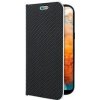 Púzdro knižkové LUNA BOOK CARBON pre HUAWEI Y5 (2019)/HONOR 8S - čierne