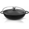 Orion Pánev Wok Grande se skleněnou poklicí 32 cm