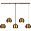 Asir Luster na lanku SIVANI 5xE27/100W/230V AS0156 + záruka 3 roky zadarmo + záruka 3 roky zadarmo