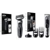Braun Series 7 71-S1000s Elektrický Holiaci Strojček + zastrihávač Braun Series 7 HC7390