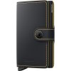 Secrid Miniwallet Matte Black Ochre