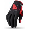 UFO SKILL KIMURA BLACK RED motokrosové rukavice XL