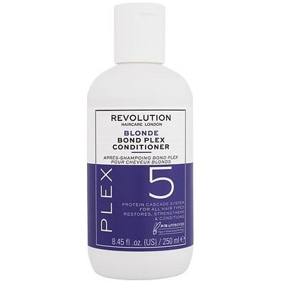 Revolution Haircare London Plex 5 Blonde Bond Plex Conditioner 250 ml vyživující a posilující kondicionér pro ženy