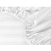 Dreamy Linens Plachta damašková, biela proužky 2 cm Rozměry: 90 x 200 cm