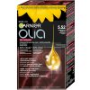 Garnier Olia Red Lacquers olejová permanentní barva na vlasy s vysokým leskem odstín 5.52 Velvety Merlot 60 g