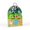 Bigjigs Toys Dřevěná motorická deska Počasí