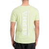 Alpha Industries BACKPRINT T Arctic Lime tričko pánske Farba: zelená, Veľkosť: M