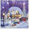 Markslöjd Markslöjd 704361 LED Svietiaci dekoračný obraz CANVAS LED/0,18W/2xAA ML0285