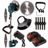 AKU Křovinořez 18V ONDRAGON BT0005 + Náhradní baterie + Příslušenství