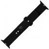 Set silikonových řemínků FIXED Silicone Sporty Strap pro Apple Watch Ultra 49mm, černý FIXSST2-1029-BK