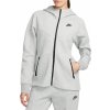Mikina s kapucňou Nike W NSW TCH FLC WR FZ HDY fb8338-063 Veľkosť L