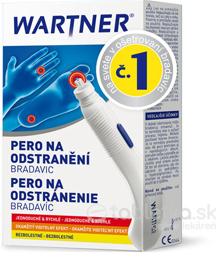 Wartner pero na odstránenie bradavíc 1 ks od 9,84 € - Heureka.sk