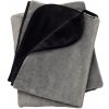 Liberator Fascinator Fur Throw Grey