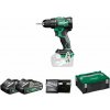 HIKOKI DS18DEWHZ Aku vŕtačka/skrutkovač (18V/2x4,0Ah) kufor