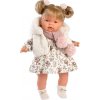Llorens 38352 JOELLE realistická se zvuky a měkkým látkovým tělem 38 cm
