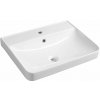 AQUALINE ZEN keramické umývadlo nábytkové 60x45cm, biela 3060
