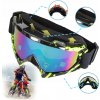 OKULIARE NA ENDURO MOTOR NA CROSSOVÚ ŠTVORKOLKU, LYŽIARSKE OKULIARE, SNOWBOARD, LYŽE