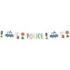 Papierová girlanda policajná - 300 cm