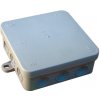 Tracon electric Nadomietková inštalačná krabica, šedá 100x100x40mm 100×100×40mm