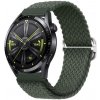BStrap Elastic Nylon remienok na Samsung Galaxy Watch 3 41mm, olive green (SSG024C0401)