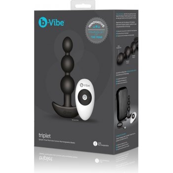 B-Vibe Triplet Anal Beads