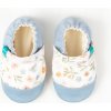 Detské papuče - Kvety SAPHIRE FLOWERS 24, vložka 15 cm