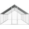 vidaXL Vonkajšia klietka pre sliepky 275x800x200 cm