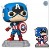 POP! Marvel: The Avengers Captain America (Special Edition) + odznak POP-1290