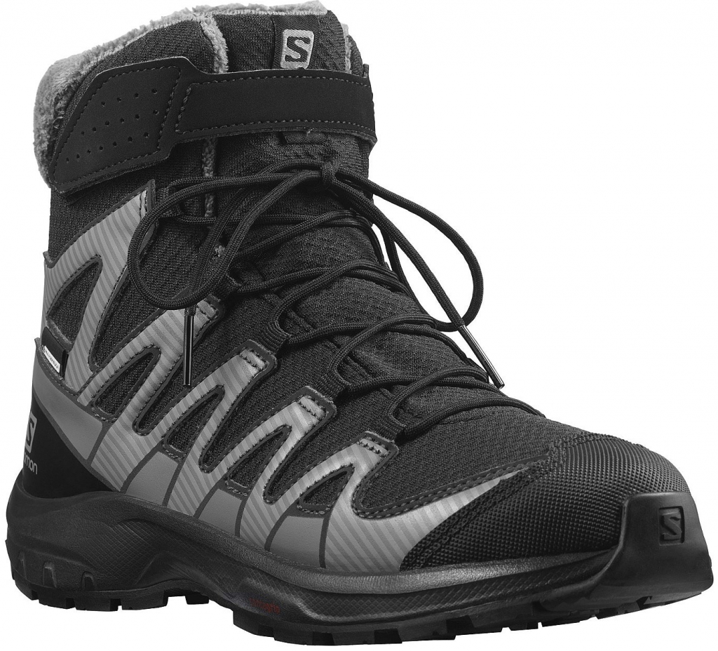 Salomon XA Pro V8 Winter CSWP J Black/Phantom/Quiet Shade