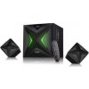 Reproduktory Fenda F&D F550X 2.1, bluetooth, rádio, USB, SD, diaľkové ovládanie (F550X) čierne