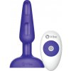 b-Vibe Trio 3-motorový análny vibrátor fialový